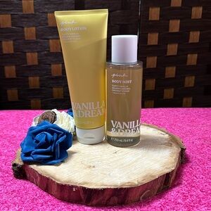 Vanilla & Dreamy Pink Body Lotion and Body Mist